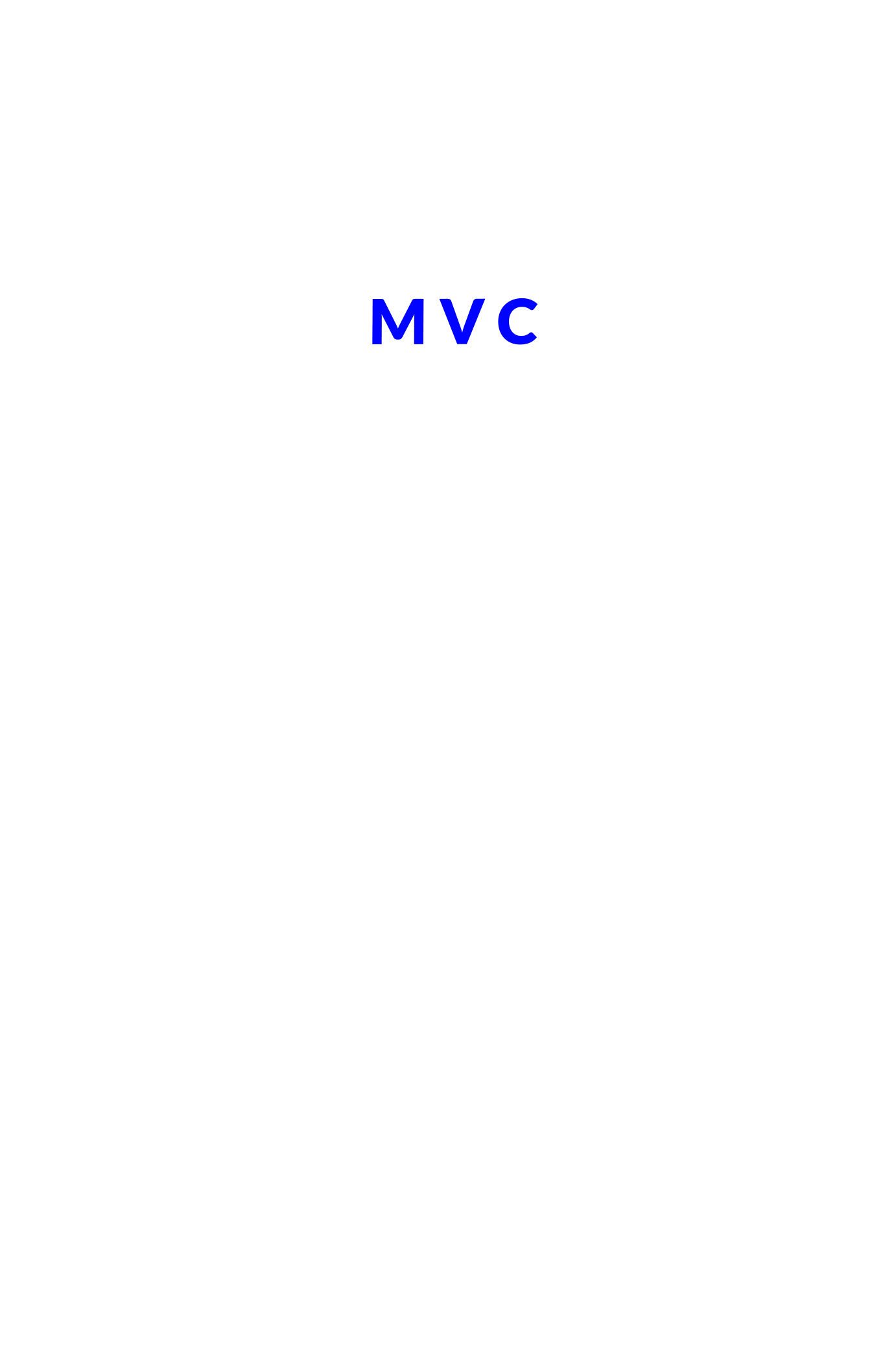 M V C